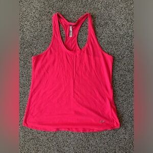 EUC Under Armour Heatgear Tank—XL—Pink.